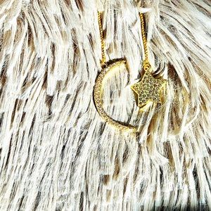 Threader Moon & Stars Earrings